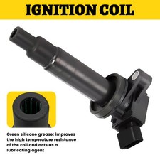 IGNITION COIL FOR TOYOTA COROLLA VERSO 1.8 01 TO 09 1ZZ-FE LEMARK 9091902262 OE
