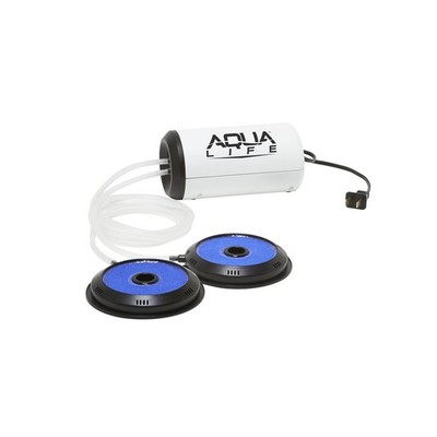 Dual 110V Output High Capacity Aerator, 100-Gallon, White, One Size