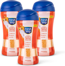 Cat Litter Crystals In Summer Breeze Scent Box Deodorizer Combats 3 Pack