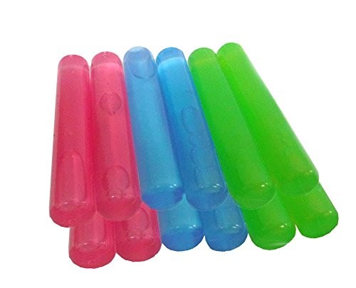 ODS Reusable Ice Cube Sticks Freezable Water Bottle Cooling Rods (12)