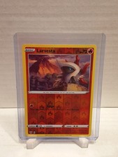 2020 Pokemon Card Larvesta Card #029/189 Reverse Holo