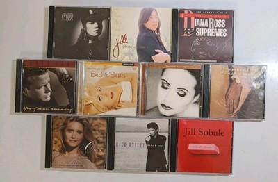 Lot of 10 Pop CD's Janet Jackson Diana Ross Rick Astley Corey Hart & More