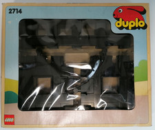 LEGO Vintage Duplo 2714 Train Crossings Rail - 1987 Sealed Scellé