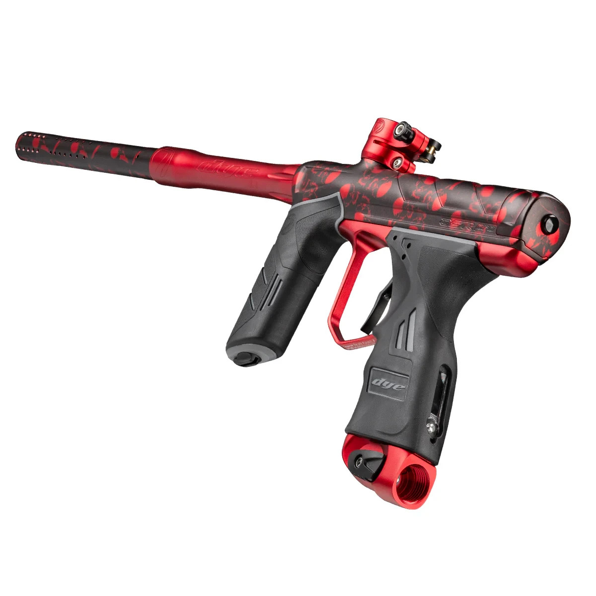 DYE x SANDANA DSR PRO Paintball Marker - SE PGA SKULLS RED **FREE