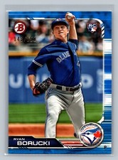 Ryan Borucki 2019 Bowman Blue Parallel RC /150 #44 Toronto Blue Jays