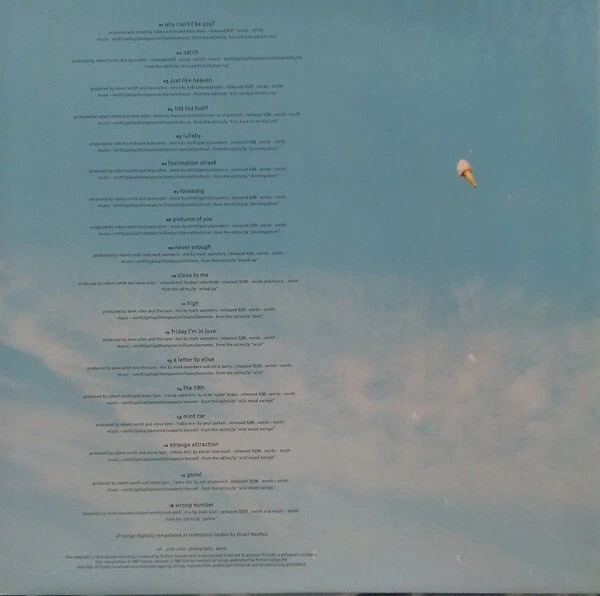 The Cure Galore The Singles 1987 - 1997 2 x LP Original US issue New - Image 3 of 4