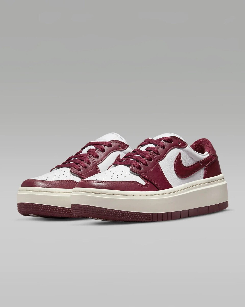 Nike Air Jordan 1 Elevate Womens Size 11.5 Low Dark Beetroot Red