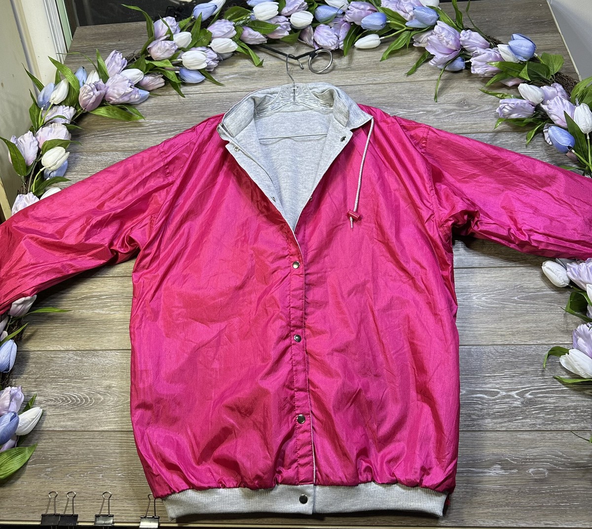 Oversized Pink Windbreaker Womens Buy Nike Air Women's Oversized