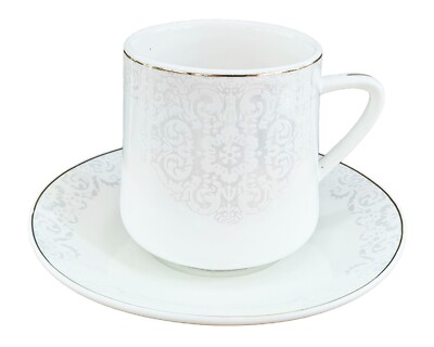 Schäfer 12-teiliges Kaffee-Service – Edles Set mit 220 ml Tassen