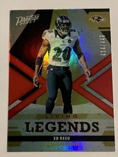 Ed Reed 2022 Prestige Football Living Legends #404/449 Baltimore Ravens #LL-18