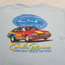 Red Line Shirt Club T Shirt Mens XL Gordie Rivera NHRA Drag Racing Pro Stock