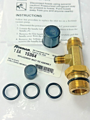 Kit De Raccord En T Robinair 15364 - Pour Pompes à Vide Série 15400/15600/15434 - Neuf