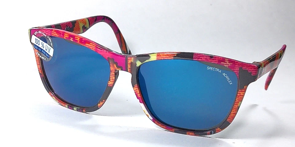 Gafas de sol Bolle' coloridas Spectra Acrylex 437 vintage nuevas de lote (mejor valor nuevas). Foto 2 de 4