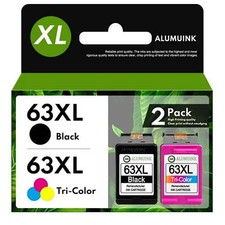 63XL Ink Cartridge 63 XL Replacement for HP 63 Officejet 5255 5257 5258 5259