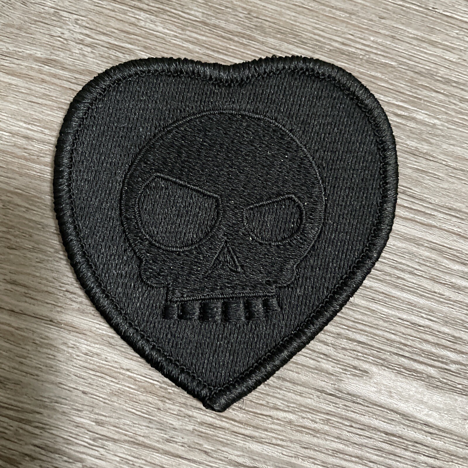 TAD Triple Aught Design - Morale Patch - Black Heart Skull