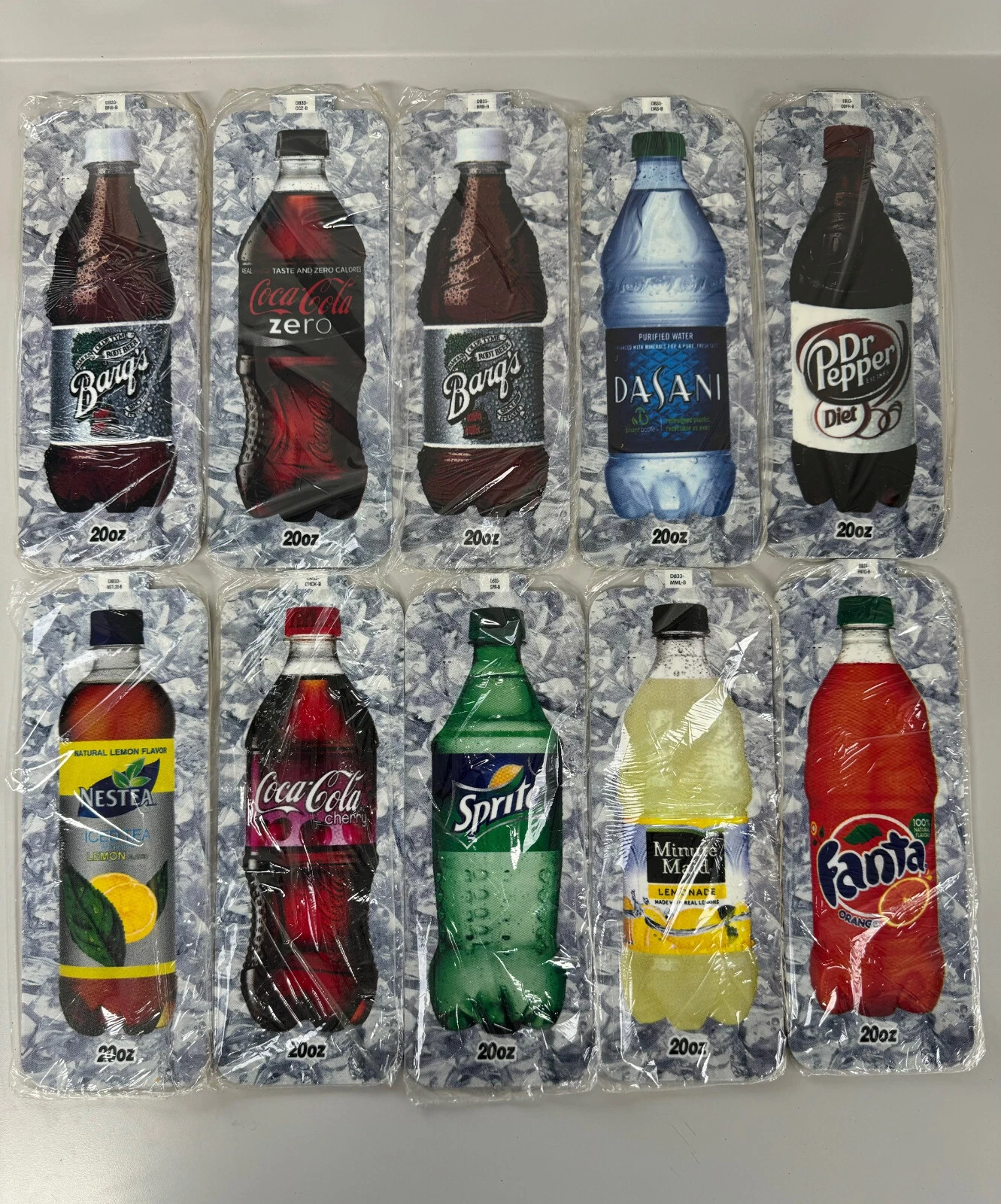 Qty. 100 - NEW Royal Vendors CUSTOM 20 oz Bottle Vend Labels