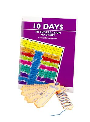 10 Days to Subtraction Mastery Student Workbook with Learning Wrap-Up Set Math