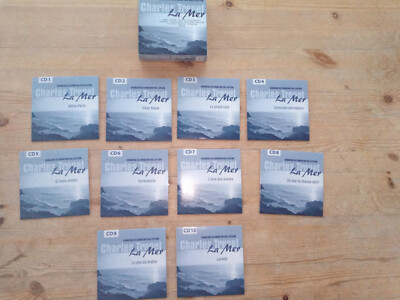 10 CD BOX - CHARLES TRENET - 10 KOMPLETTE ALBEN - LA MER - GRATISVERSAND