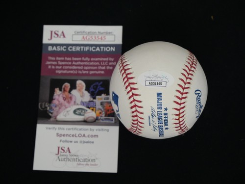 MARVIN MILLER SIGNED OFFICIAL MAJOR LEAGUE BASEBALL WITH JSA COA HOF - Picture 7 of 7