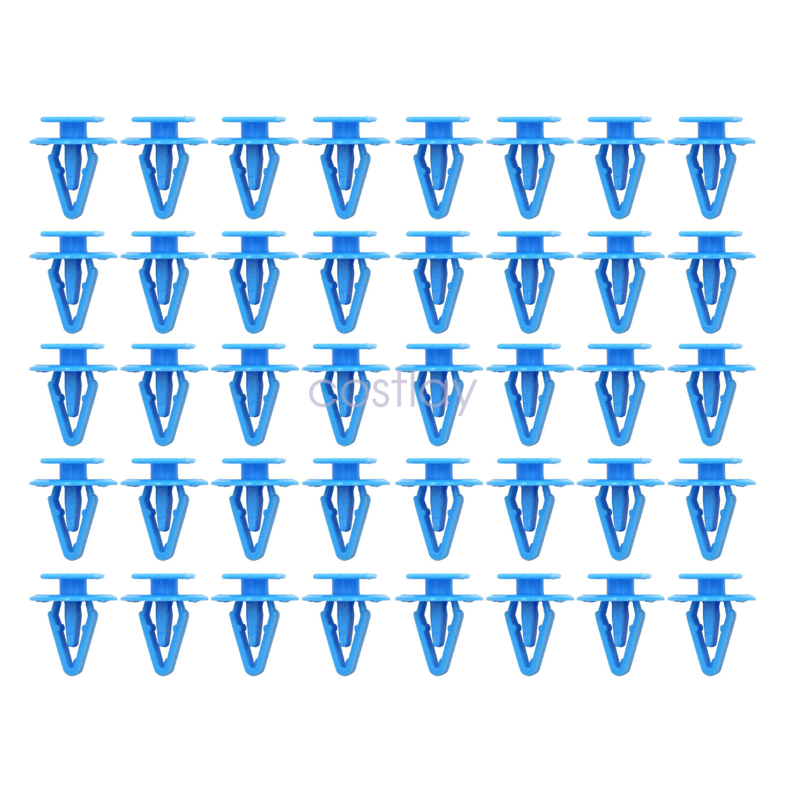 40pcs Cowl Vent Grill Retainer Clips 90602-TA0-003 For Honda Civic Accord CR-Z