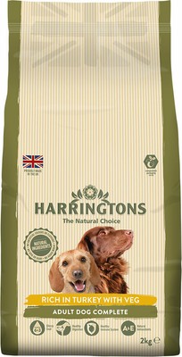 harringtons dog food turkey and veg 15kg