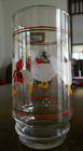 Christmas Goose Tumblers (pair) 16 oz Snowflakes Indiana Glass White Red Green ! — photo 8