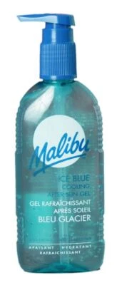 Malibu Ice Blue Cooling After Sun Gel Soothes And Hydrates 200ml