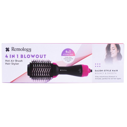 Remology 4 in 1 Blowout Hot Air Brush Hair Styler Styling Devices Travel - Picture 7 of 9