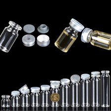 4ml 20ml Butyl Rubber Plug Glass Vial Jars Bottle Crafts DIY Liquid Bottle