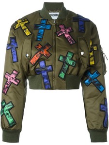 moschino cropped jacket
