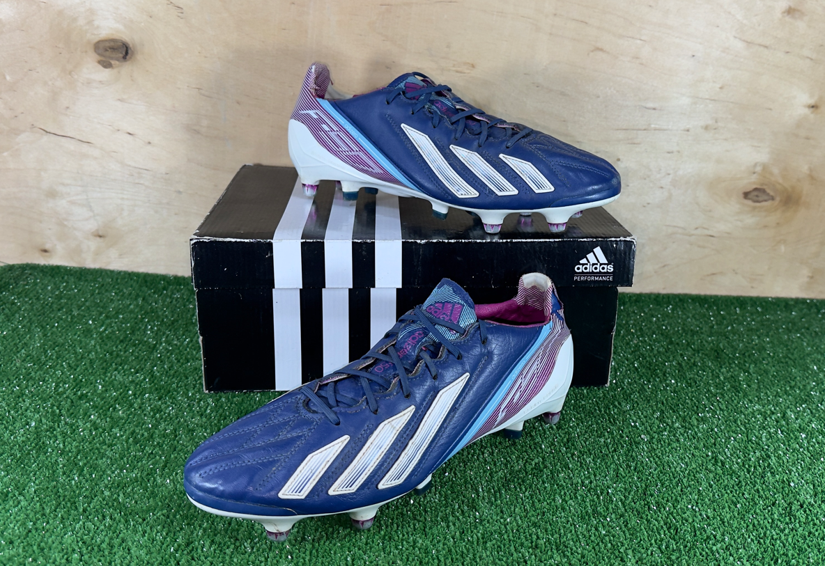 Adidas F50 Adizero SG G65321 Elite Blue boots Cleats mens Football