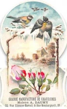 Chromos - COR14106 - Large Shoe Manufacture - Birds - Home - Nei