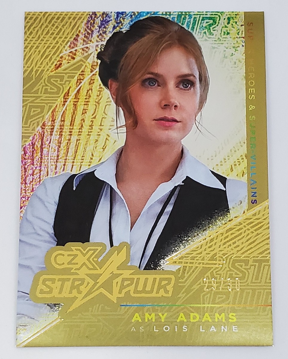 2019 CZX Super Heroes Villains STR PWR Gold S22 Amy Adams as