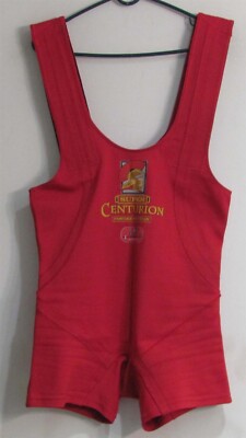 Titan Super Centurion Suit 40 Red (W/S) Wide Stance w/Aplix Straps