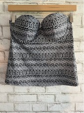 NWOT Old Navy Tankini Molded cups Underwire Size Medium strapless or halter