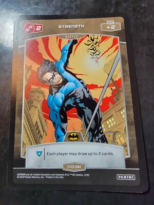 2018 Panini Metax Batman #C43-BM Strength Common 