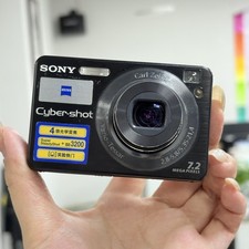 SONY Cyber-shot DSC-W120 7.2MP 4x Zoom Compact Digital Camera English Black