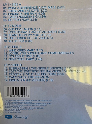 Jamie Cullum Twentysomething 20th Anniversary LP Vinyl Record Limited 2 x Blue - Picture 5 of 13