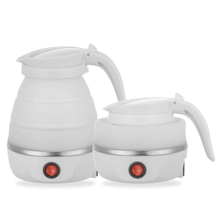 Portable Folding Silicone Electric Kettle for Household Travel.