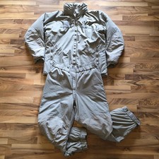 US Army Extreme Cold Weather Parka Trousers Mens Large Long Gray ECWCS GEN III