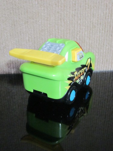 VTech Go Go Smart Wheels Racer 1 Green Yellow Race Car Lights Sounds Smart Point - Picture 6 of 10