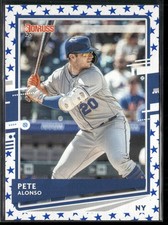 2020 Donruss #204 Pete Alonso Independence Day