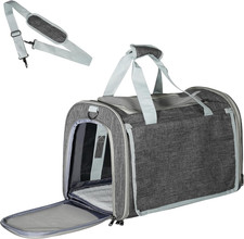 Trasportino per Gatti Grandi E Medi, 45,7 X 30,5 X 30,5 Cm, Trasportino Da Viagg