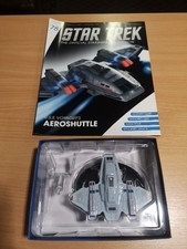Star trek Eaglemoss #78 Uss Voyager's Aeroshuttle Includes Model VG Condition