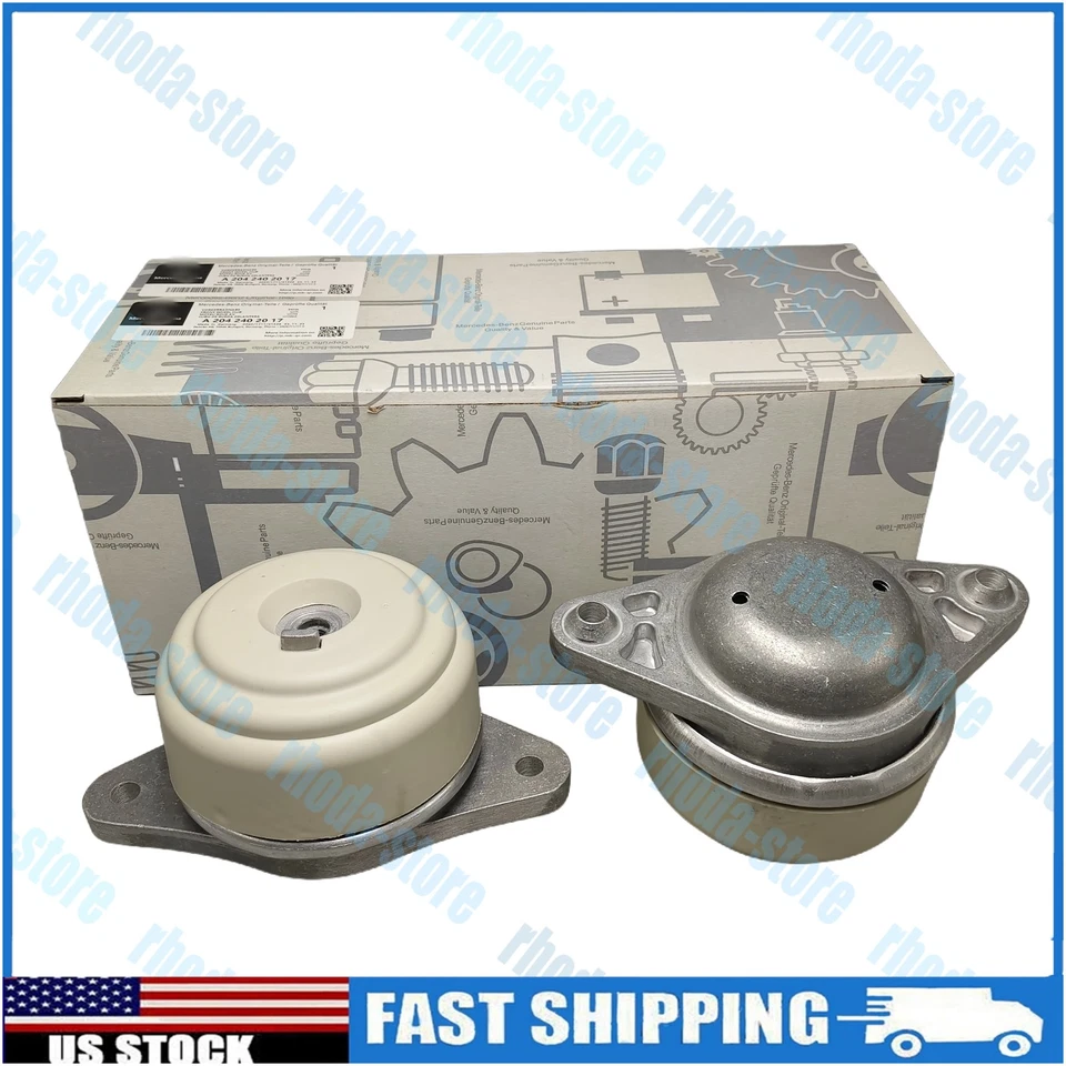 2212401917 Engine Mount Set OEM for Mercedes C300 C350 E350 GLK350 4MATIC Foto 2 de 4