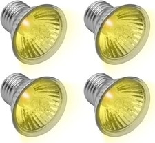 DOMICA 4-Pack 50W UVA UVB Light Bulbs for E27 Reptile Uva Uvb Bulb: 4pcs 50w