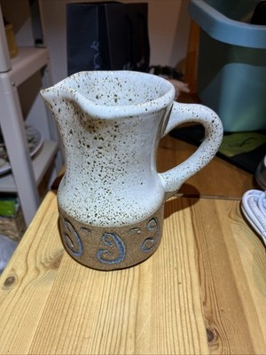Hal Lasky Pottery Pitcher Vase Isla del Sol Puerto Rico. Liquid Container
