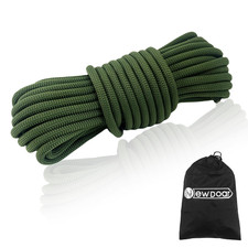 Newdoar Static Climbing Rope - 8Mm 5/16C / 10Mm 3/8 Double Braid Accessory Cord