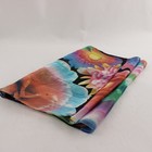 Lot of 5 Colorful Lightweight Scarves Mixed Styles FLAWED — photo 2