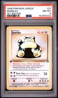 1999 POKEMON JUNGLE 1ST EDITION #27 SNORLAX PSA 8